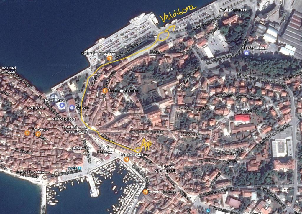 Duplex Apartment Camelia In Charming Old Town Rovinj Luaran gambar